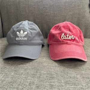 Two women’s hats